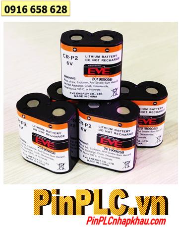 Pin EVE CR-P2 PhotoLithium 6v, Pin 6v Lithium EVE CR-P2 Pin 2CP4036 Pin CR-P2W chính hãng